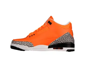 3 RETRO Flexible customer care Sturdy ORANGE/WHITE/BLACK AIR JORDAN