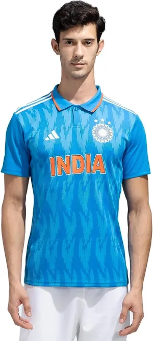 adidas Mens Official India Cricket ODI Fan Coat
