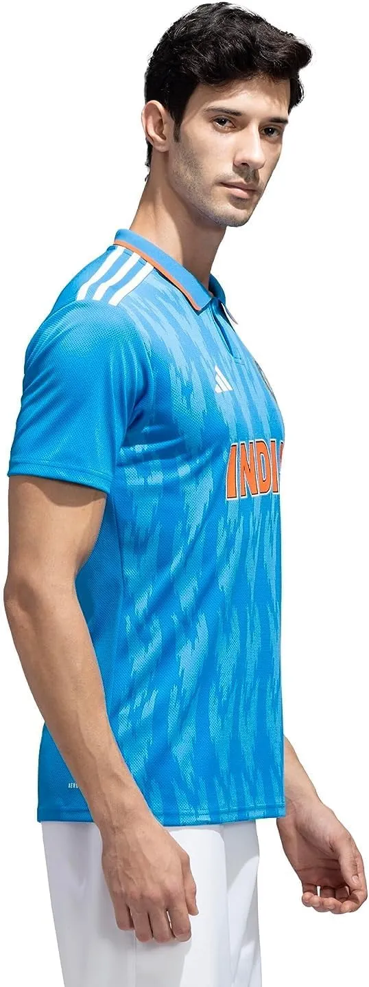 adidas Mens Official India Cricket ODI Fan Coat