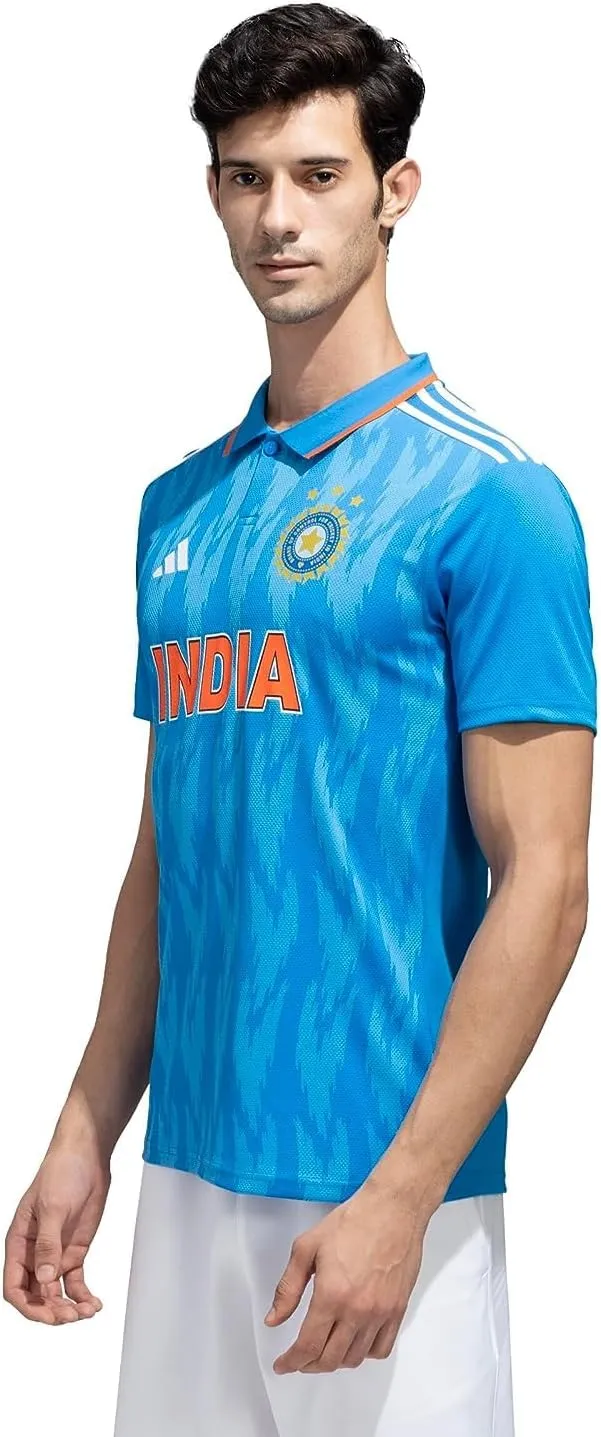 adidas Mens Official India Cricket ODI Fan Coat