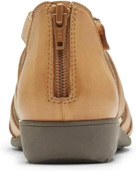 Aravon Women's Abbey Gladiator Flat Sandal