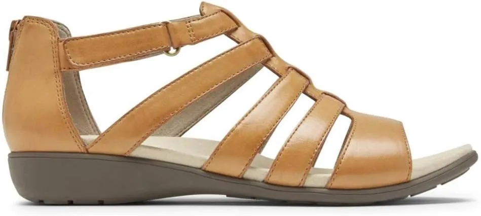 Aravon Women's Abbey Gladiator Flat Sandal
