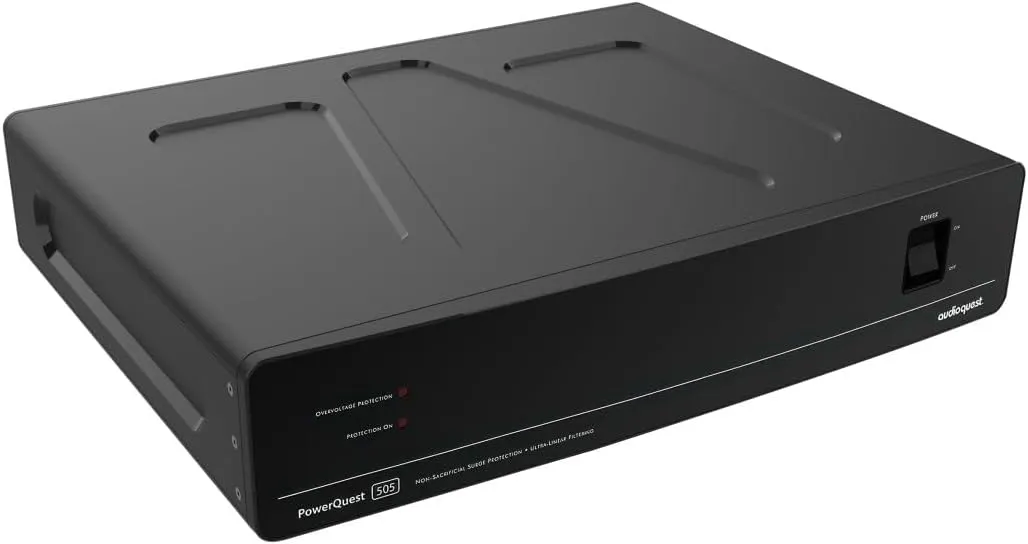 AudioQuest PowerQuest 505 12-Outlet Power Conditioner & Non-Sacrificial Surge Protector - North America