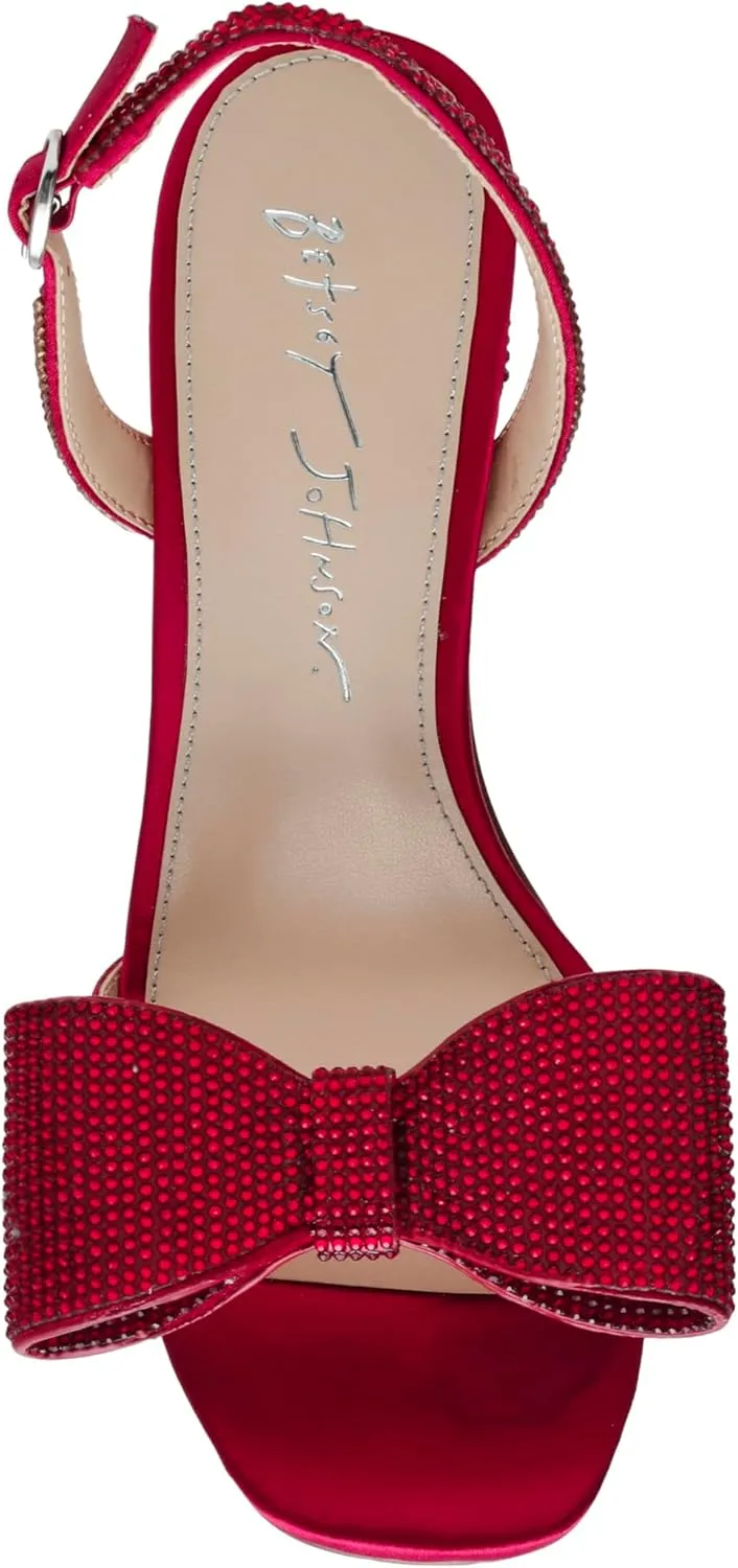 Betsey Johnson Women's Joel Heeled Sandal