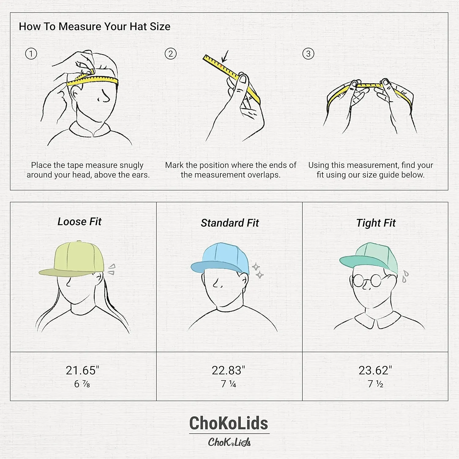 CHOK.LIDS Two Tone Snapback Heather Grey Flat Bill Visor Wool Blend Classic Plain Hats for Men Women Adjustable Baseball Cap