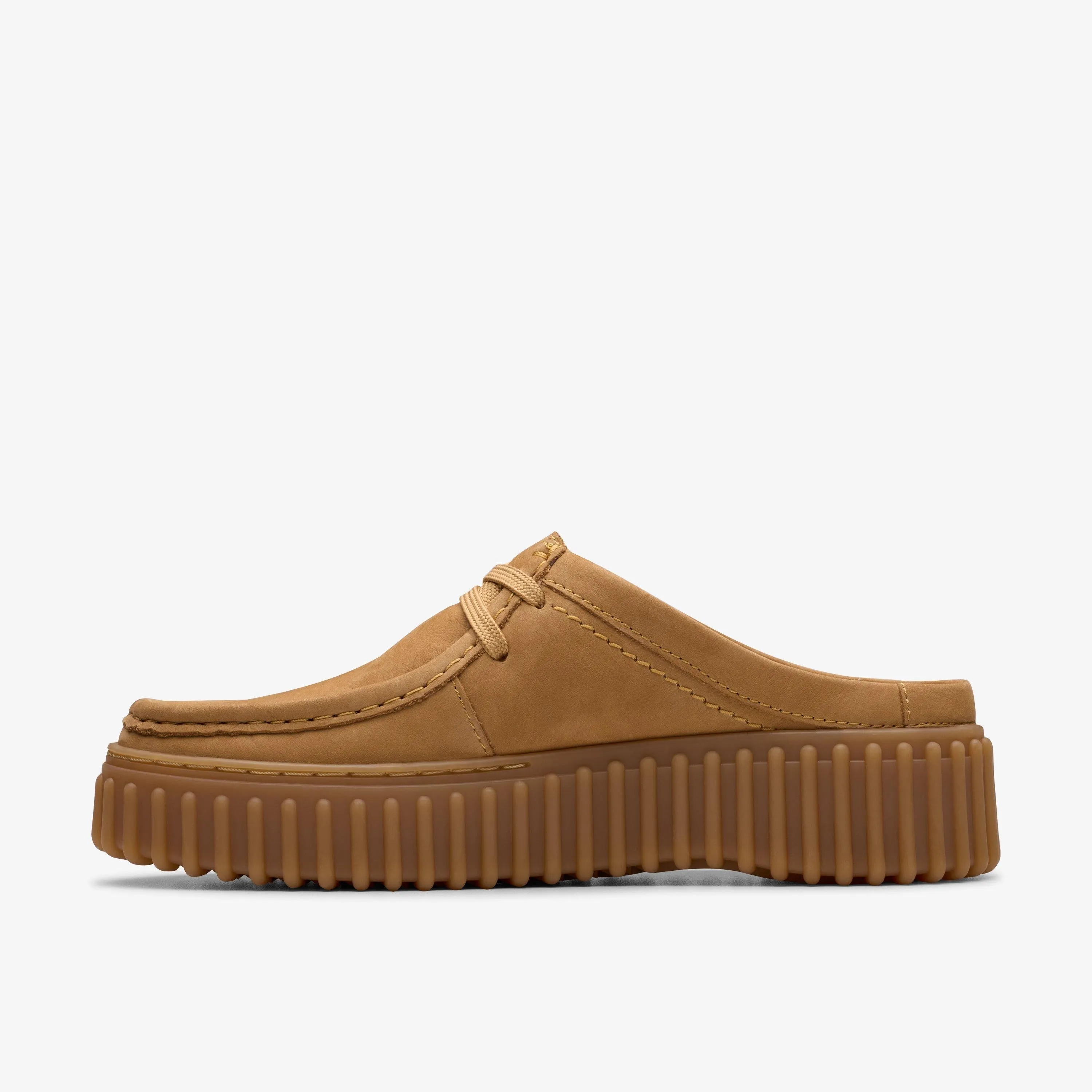 Clarks Women's Torhill Mule Light Tan Nubuck 26181196