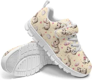 Coloranimal Kids Sneakers Slip On Sneaker Comfort Casual Running Tennis School Low Top Sneaker Athletic Walking Shoes for Boy Girls