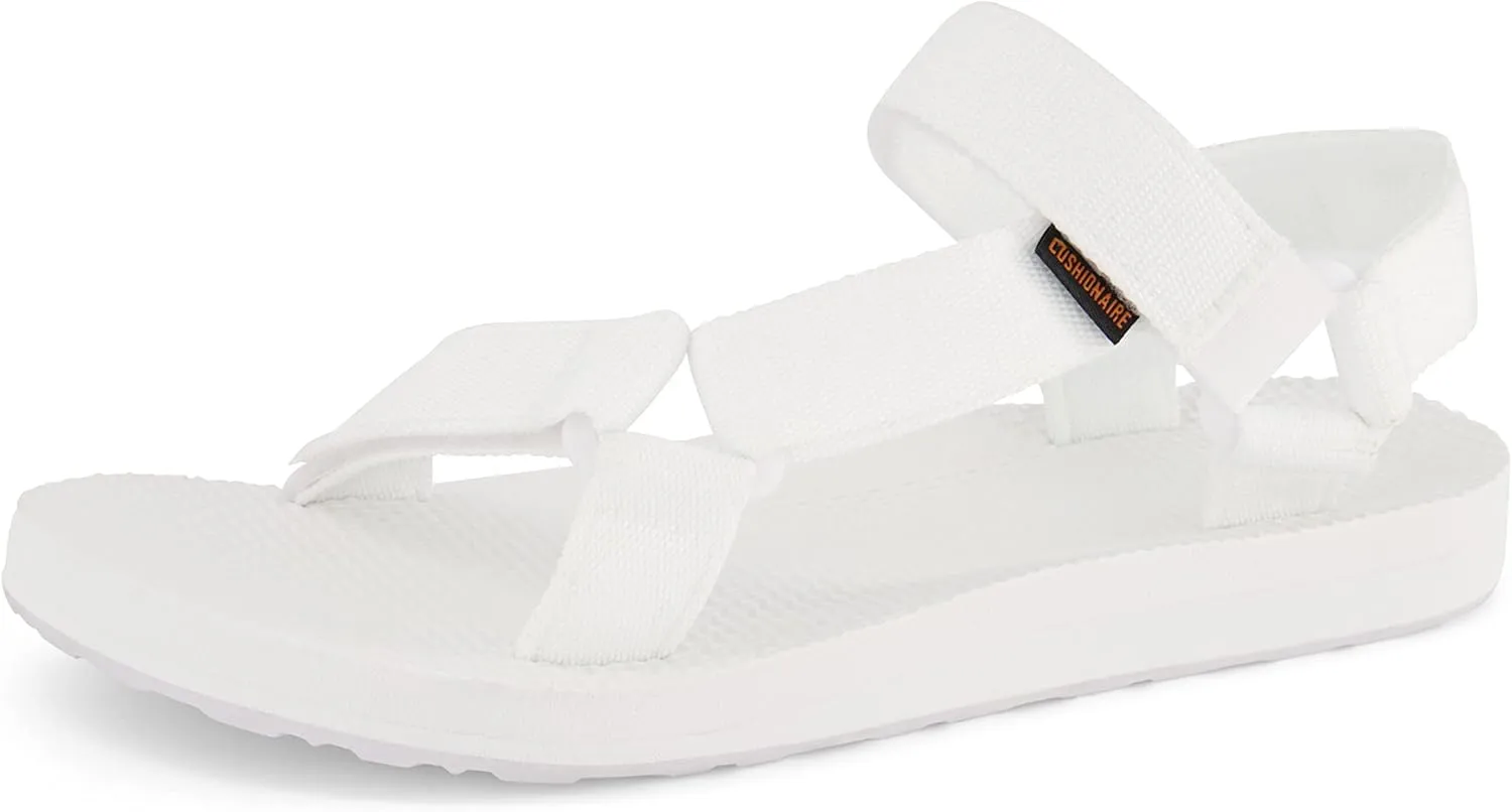 CUSHIONAIRE Women's Summer Sport Mat Sandal With  Comfort