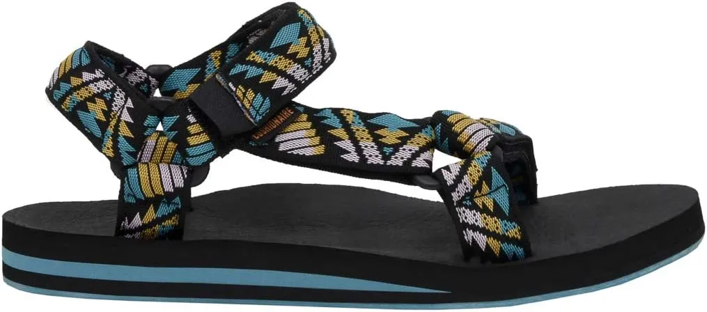 CUSHIONAIRE Women's Summer Sport Mat Sandal With  Comfort