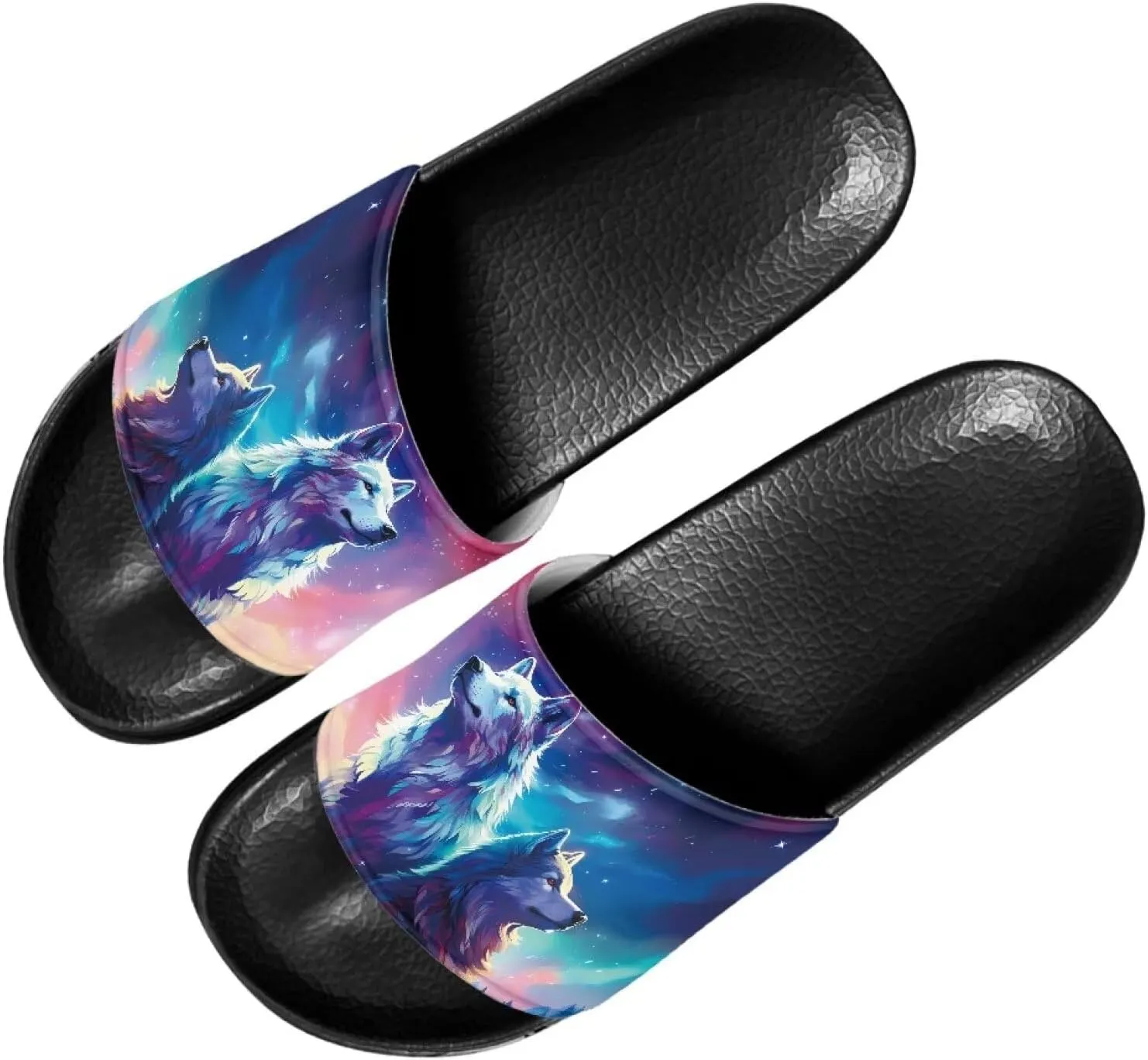 Doojoayie Open Toe Slippers for Women Non Slip Bath Slippers Casual Everyday Shoes