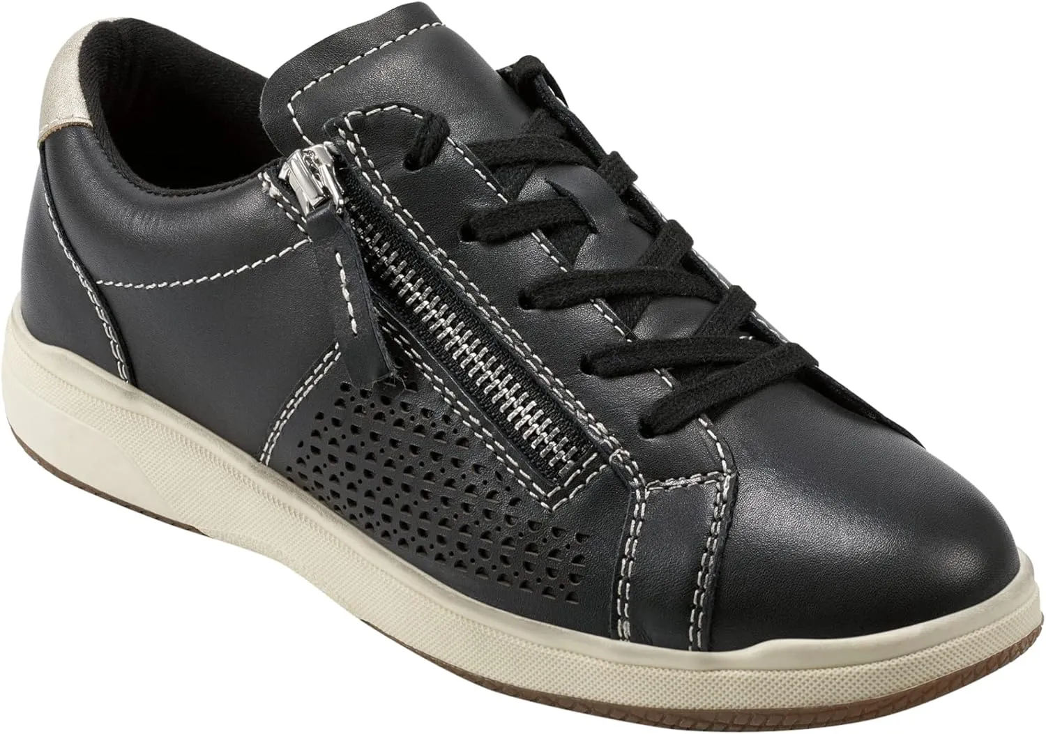 Earth® Women's Netta Casual Sneaker, Black 001, 8 W