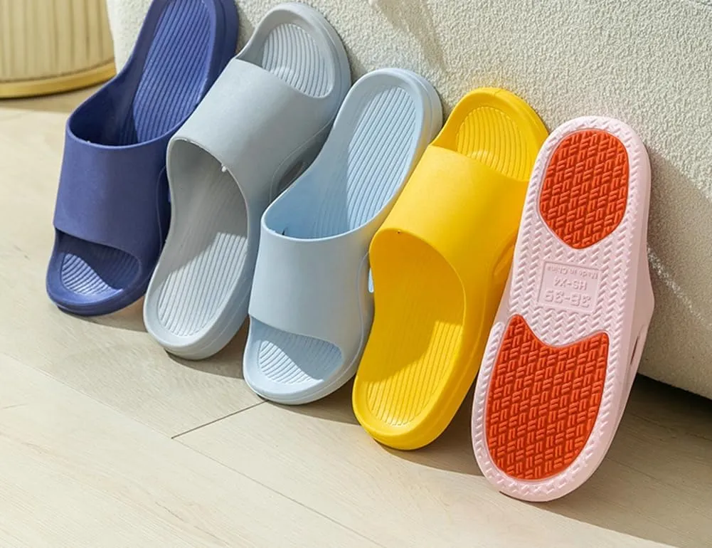 Epsion Women's Bathroom Shower Slippers Indoor Home Beach Non Slip Sandal Slide
