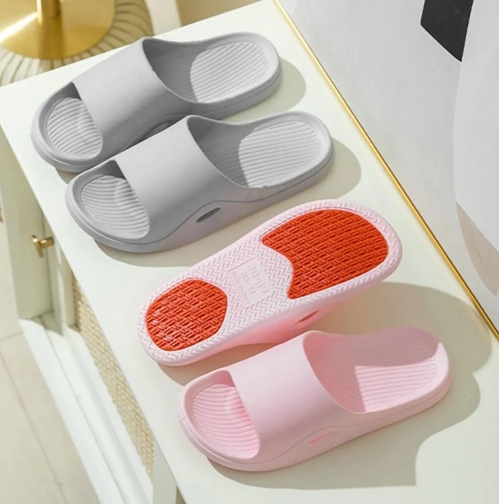 Epsion Women's Bathroom Shower Slippers Indoor Home Beach Non Slip Sandal Slide