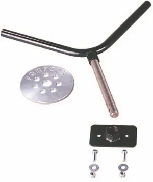 Fabtech - FTT10001BK Spare Tire Mount, Black