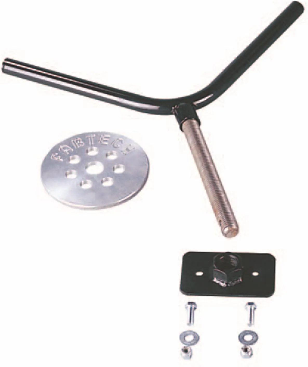 Fabtech - FTT10001BK Spare Tire Mount, Black