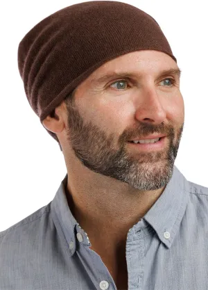 Fishers Finery Men's 100% Pure Cashmere Slouchy Beanie