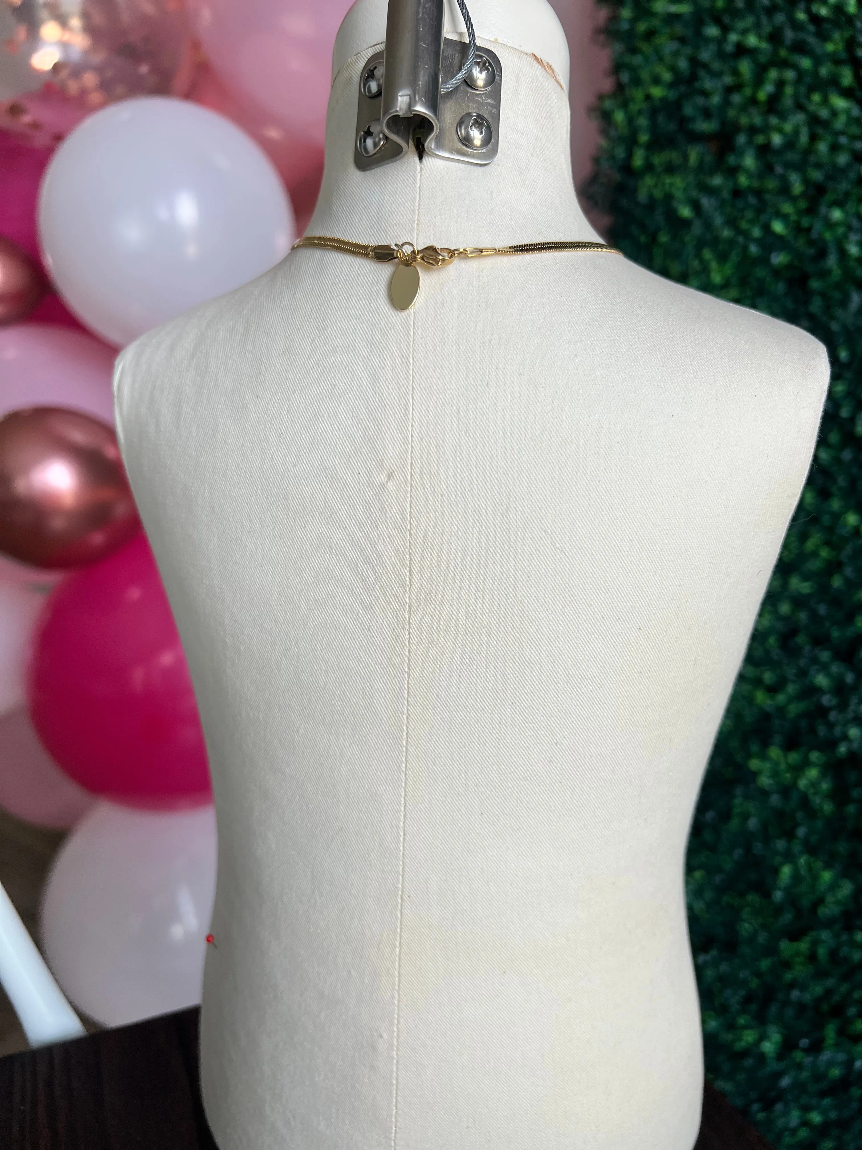 Flat Gold Chain