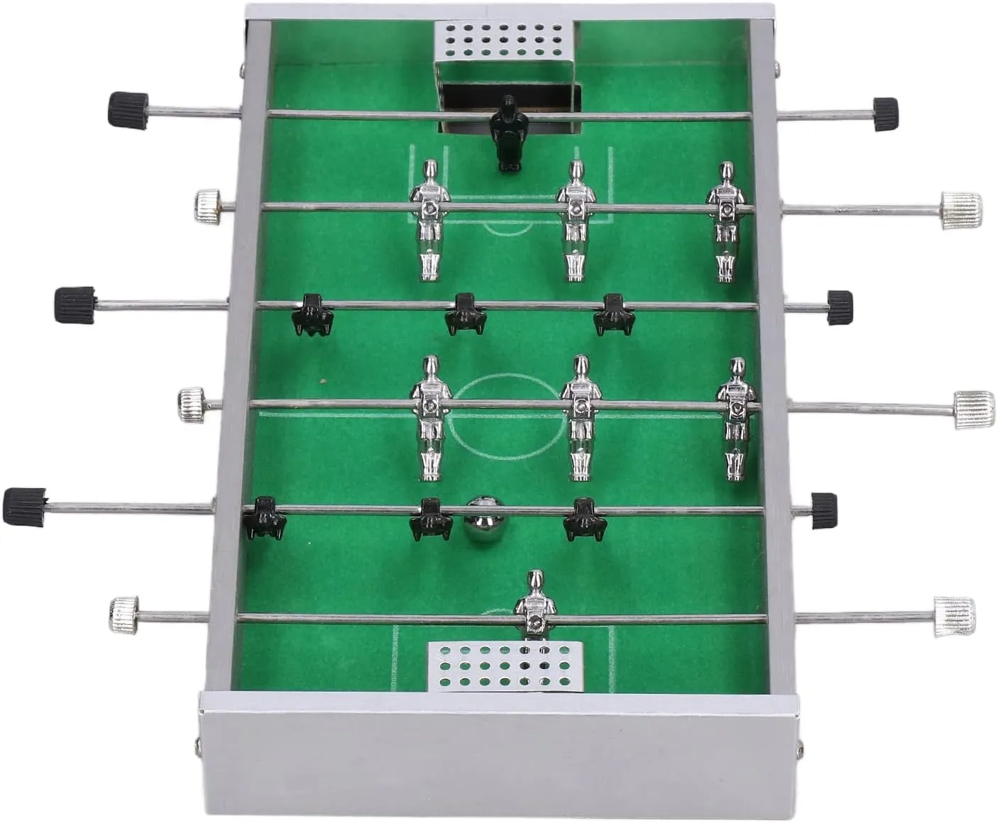 Foosball Table, Sports Games Foosball Table, Foosebsllball Table Aluminum Rod Simple for Holiday Party for Home for Playroom