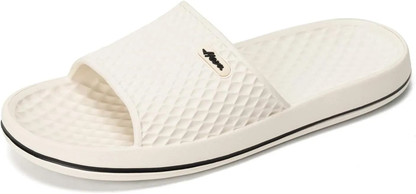 FUNKYMONKEY Mens Bathroom Shower Slippers Indoor Home Beach Non Slip Sandal