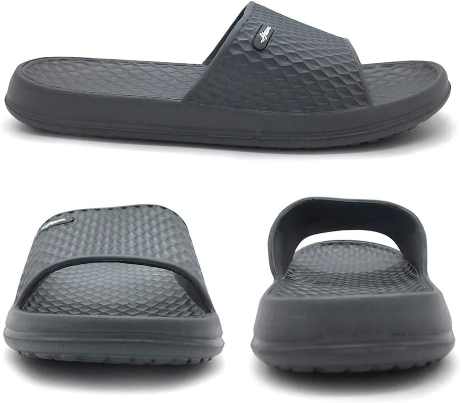 FUNKYMONKEY Mens Bathroom Shower Slippers Indoor Home Beach Non Slip Sandal
