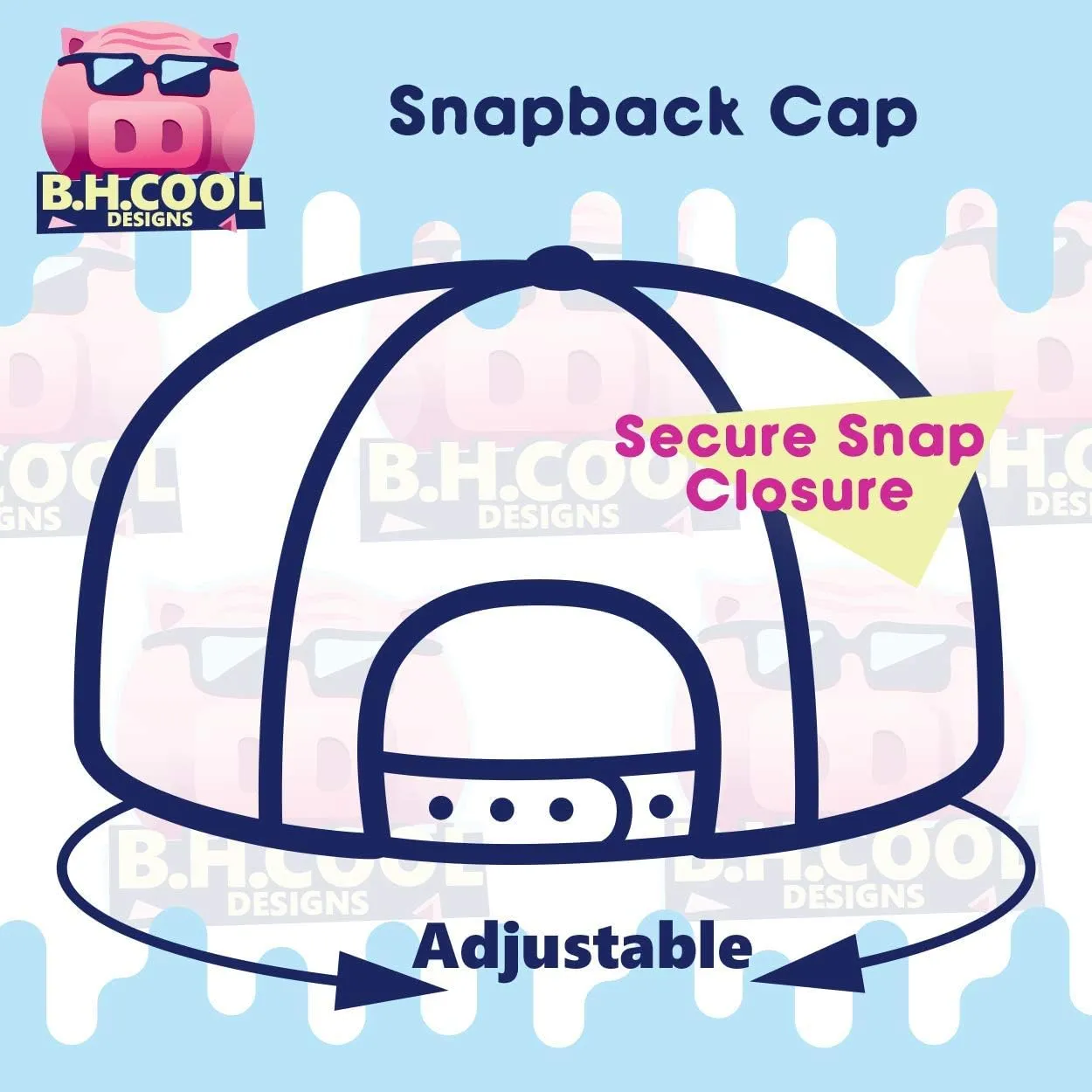 got muff Cabbage? - Yupoong 6089 Structured Flat Bill Hat | Trendy Baseball Cap for Men and Women | Snapback Closure
