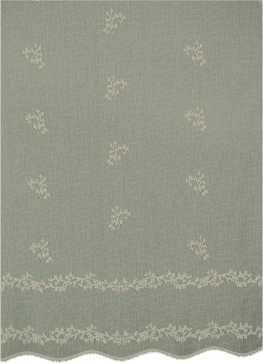Heritage Lace Sheer Divine Swag Pair, 80 by 63-Inch, Flax