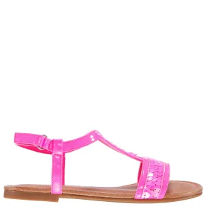 JENELLE-NEON PINK-SEQUIN