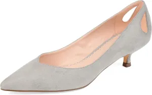 Journee Women's Goldie Kitten Heel Pumps