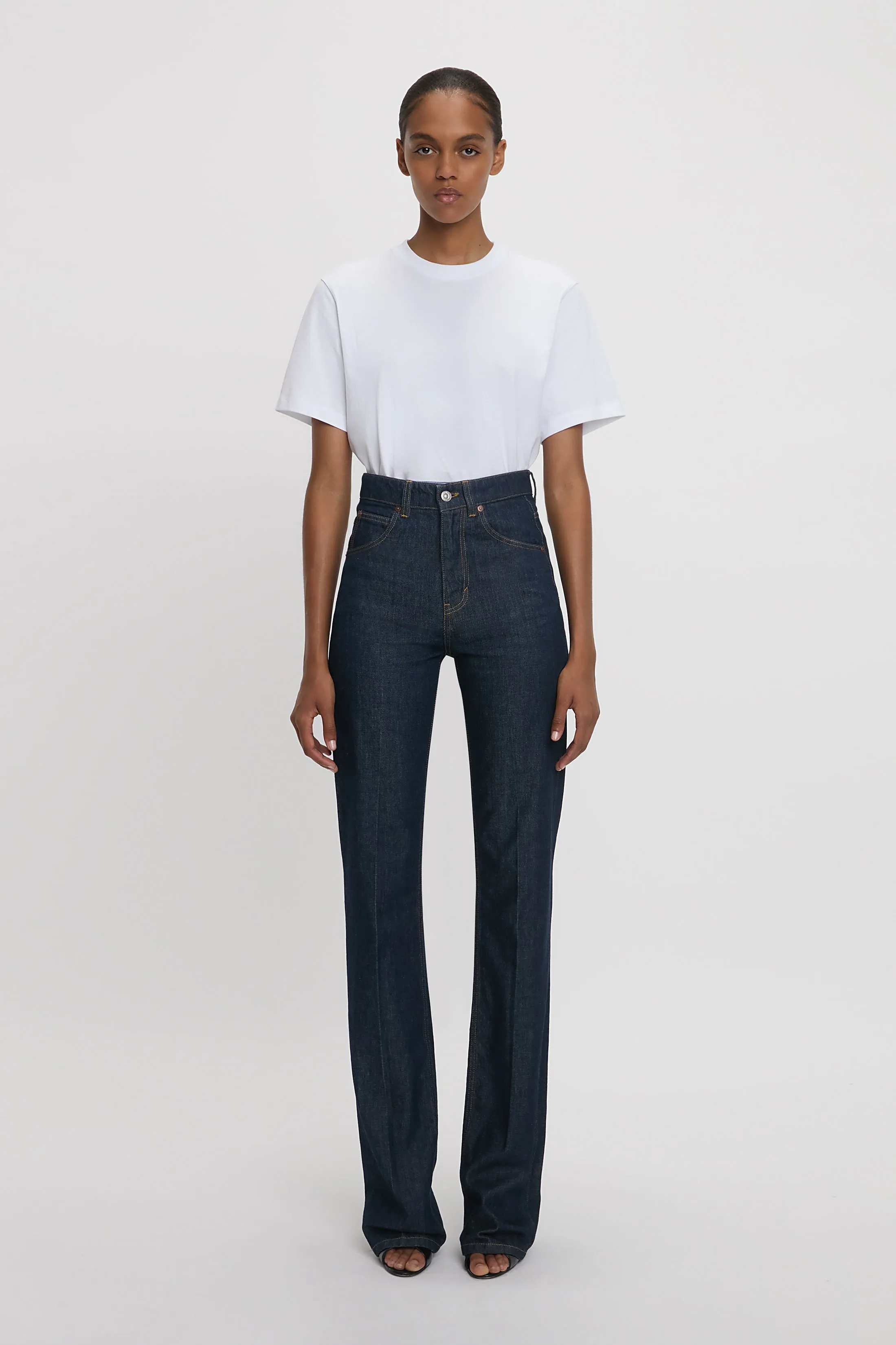 Julia High Waisted Jean In Indigo Rinse