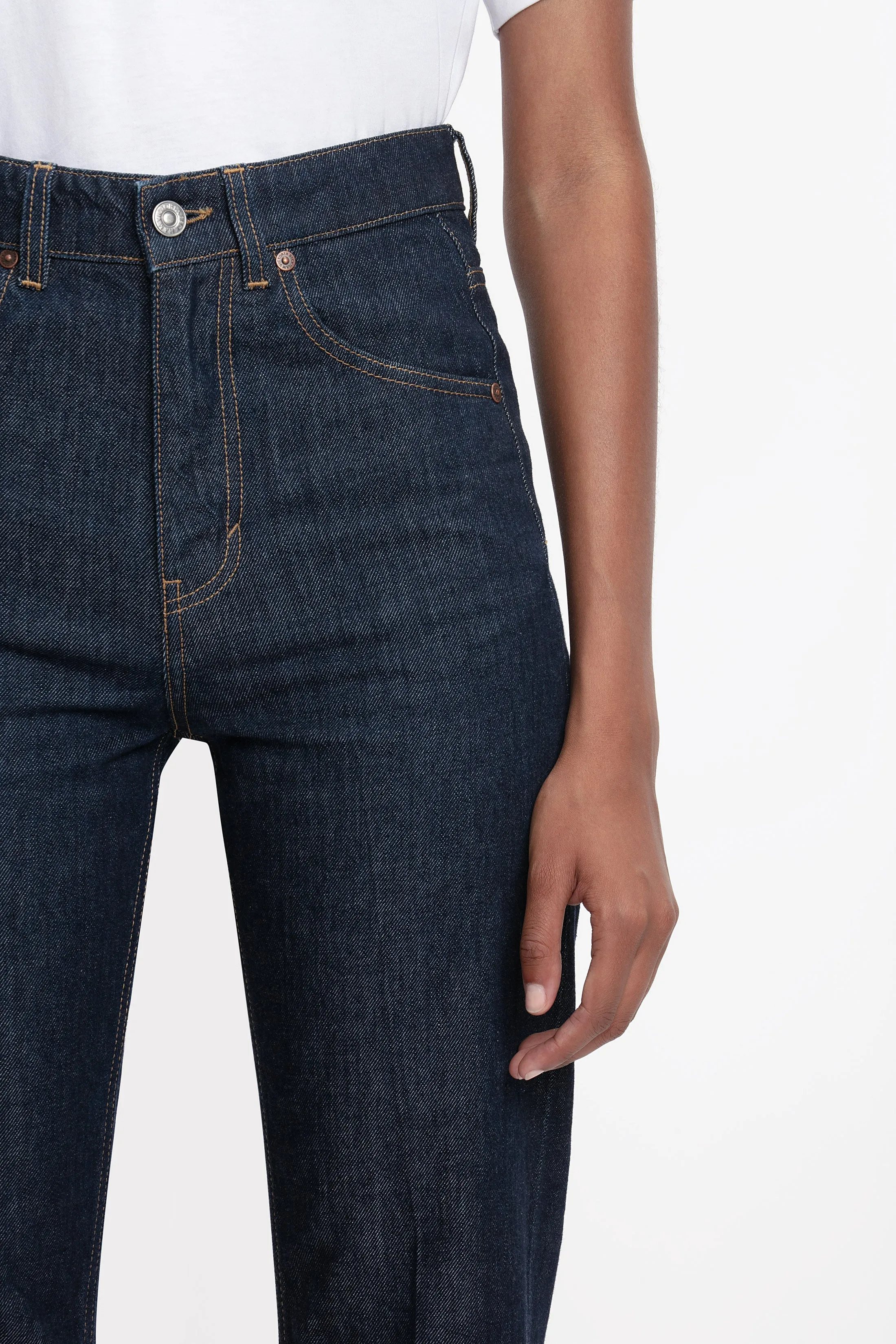 Julia High Waisted Jean In Indigo Rinse