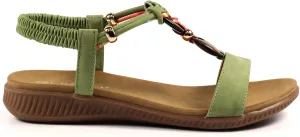 Ladies Brava Khaki Sandal