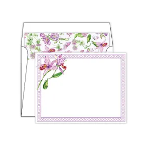 Lavender Botanical Floral Social Set