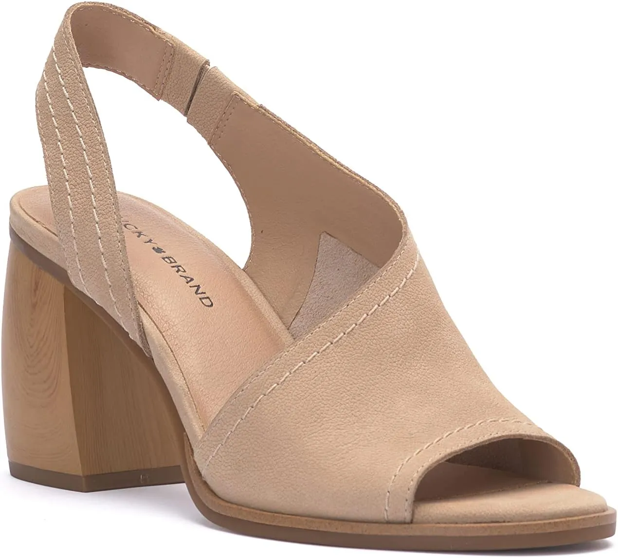 Lucky Brand Women's Xilna High Heel D'Orsay Sandal Heeled