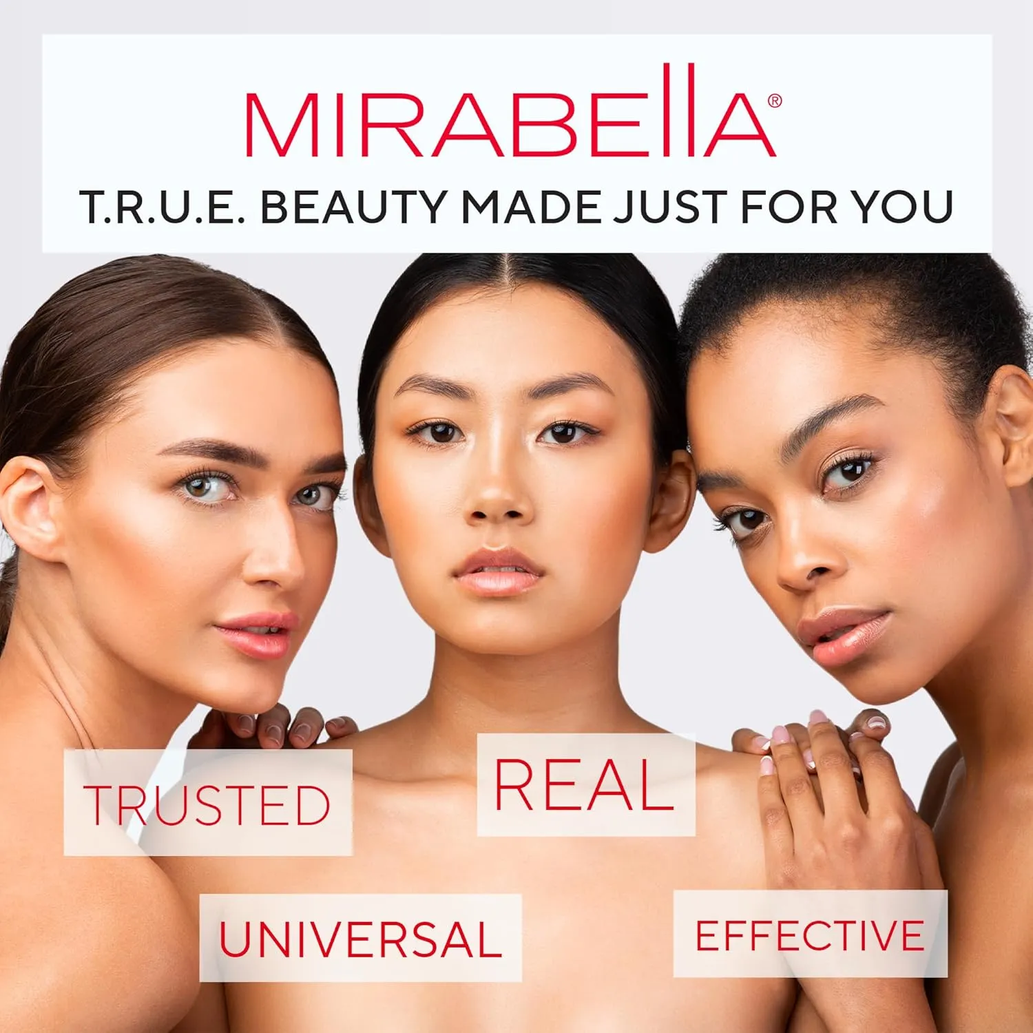 Mirabella Invincible For All Perfecting Under Eye Concealer Full Coverage - Hydrating Makeup Concealer for Dark Circles, Fine Lines & Wrinkles w/Hyaluronic Acid - Fair F80