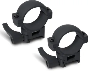 Monstrum Q Series Picatinny/Weaver Scope Rings with Quick Detach Lever