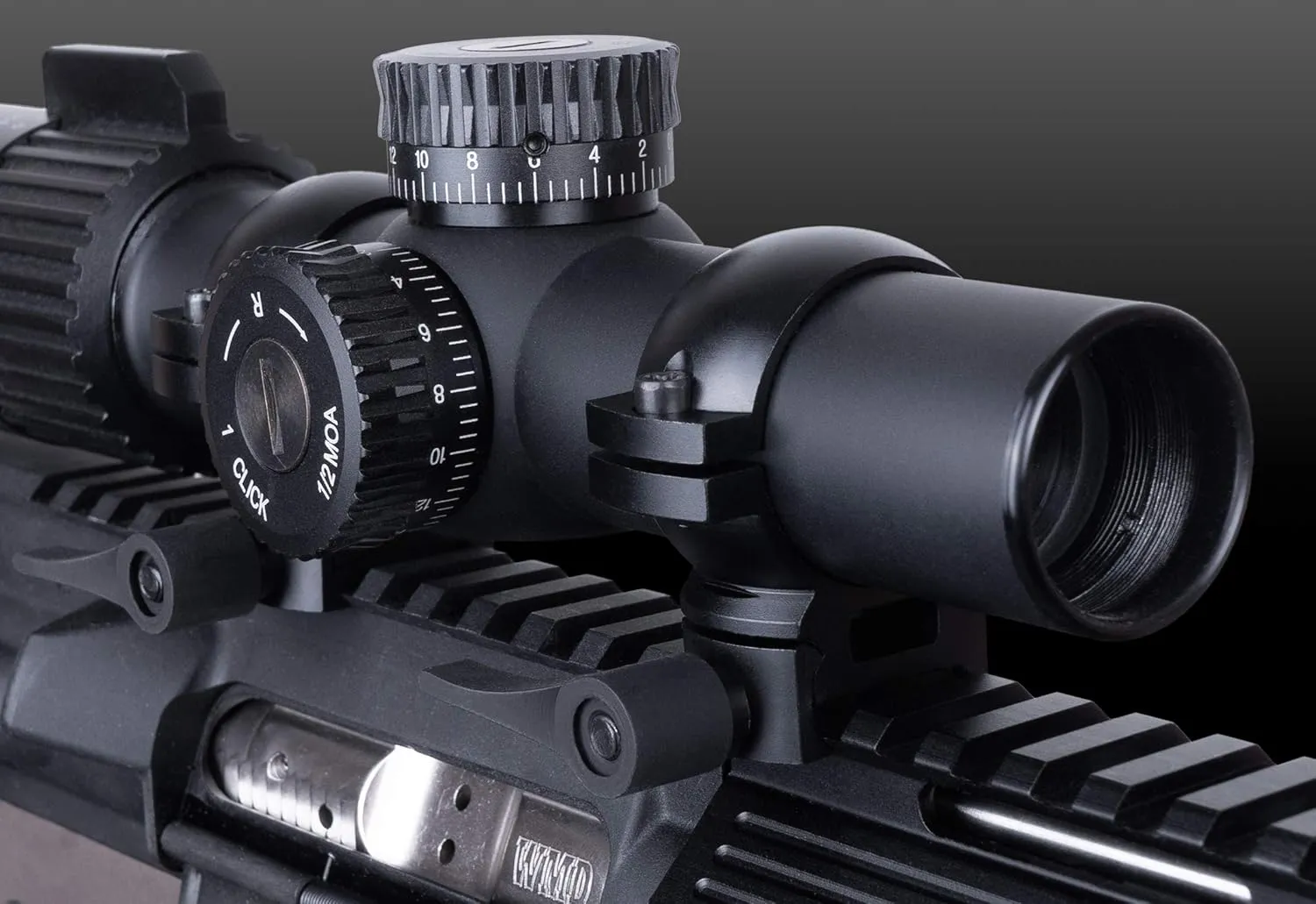 Monstrum Q Series Picatinny/Weaver Scope Rings with Quick Detach Lever