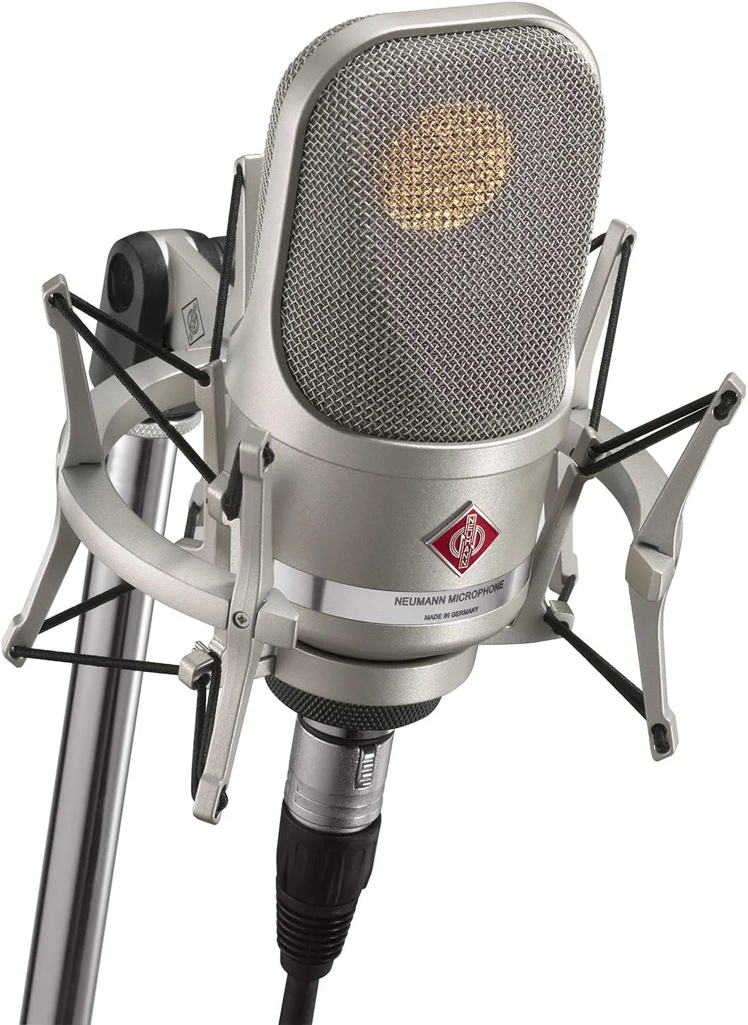 Neumann TLM 107 Studio Set Multi-Pattern Condenser Microphone with Shockmount Nickel