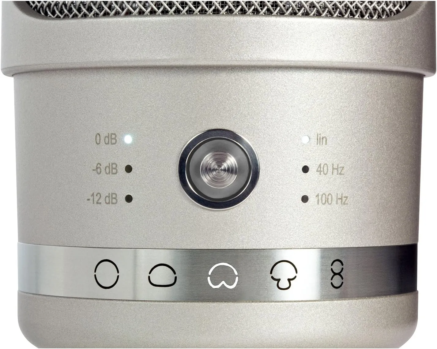 Neumann TLM 107 Studio Set Multi-Pattern Condenser Microphone with Shockmount Nickel