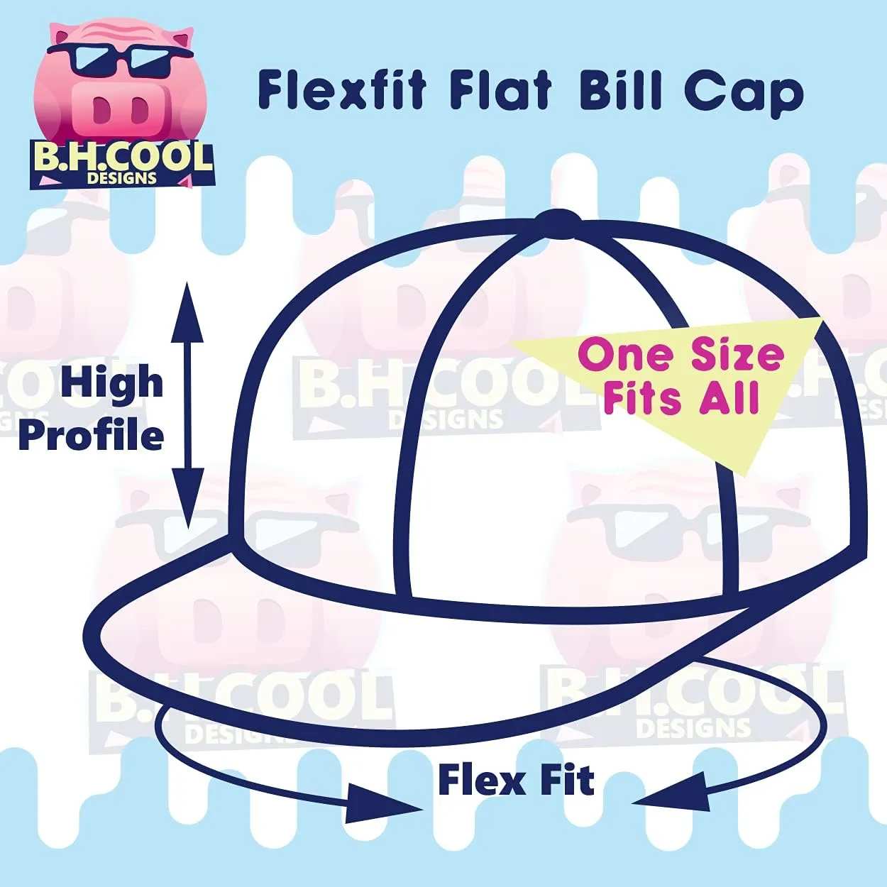 of Course I'm Right! I'm A Sugden! - Flexfit 6210 Structured Flat Bill Fitted Hat | Baseball Cap for Men and Women