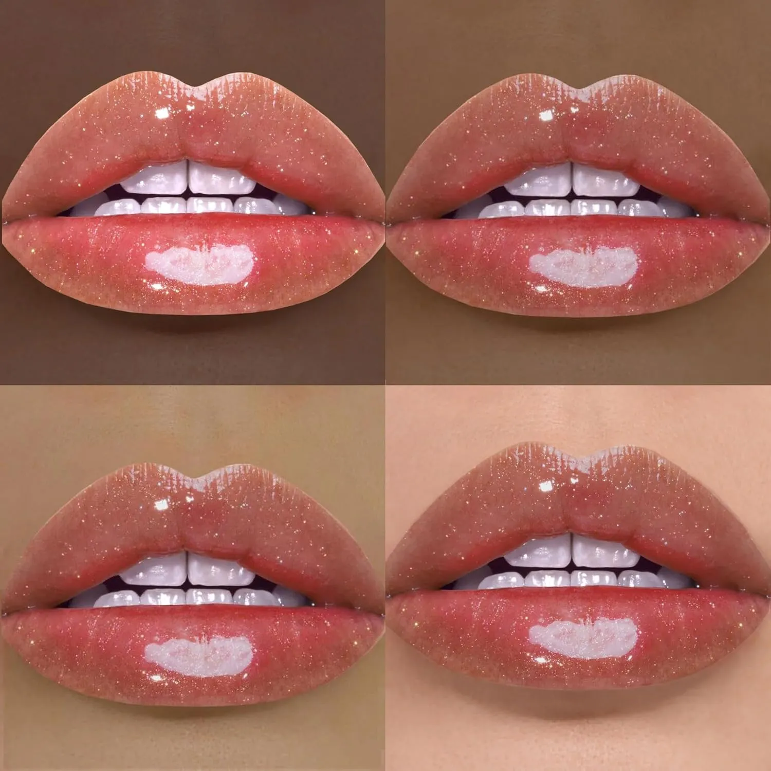 PUZZLE Lip Gloss Wand | Shiny, Shimmery, Non-Sticky, Moisturizing, Long-Lasting, Cruelty-Free, Vegan, Paraben-Free, High Shine Color (Turn Me On | Opaque Orange)