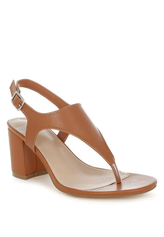 Real Leather Wedge Sandals