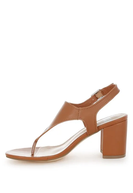 Real Leather Wedge Sandals