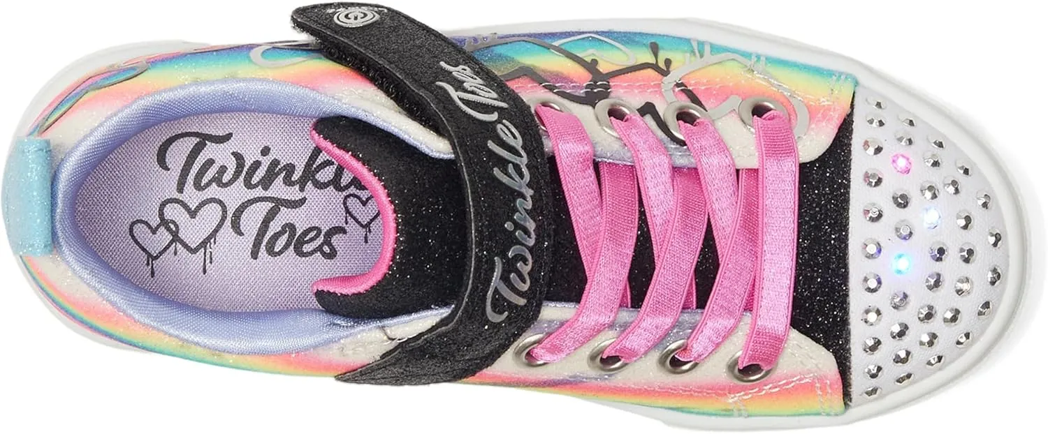 Skechers Girl's Twinkle Sparks-Ombre Love Sneaker