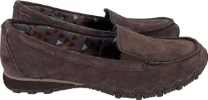 Skechers Women’s Brown Suede Relaxed Fit Loafer Flats - 8.5