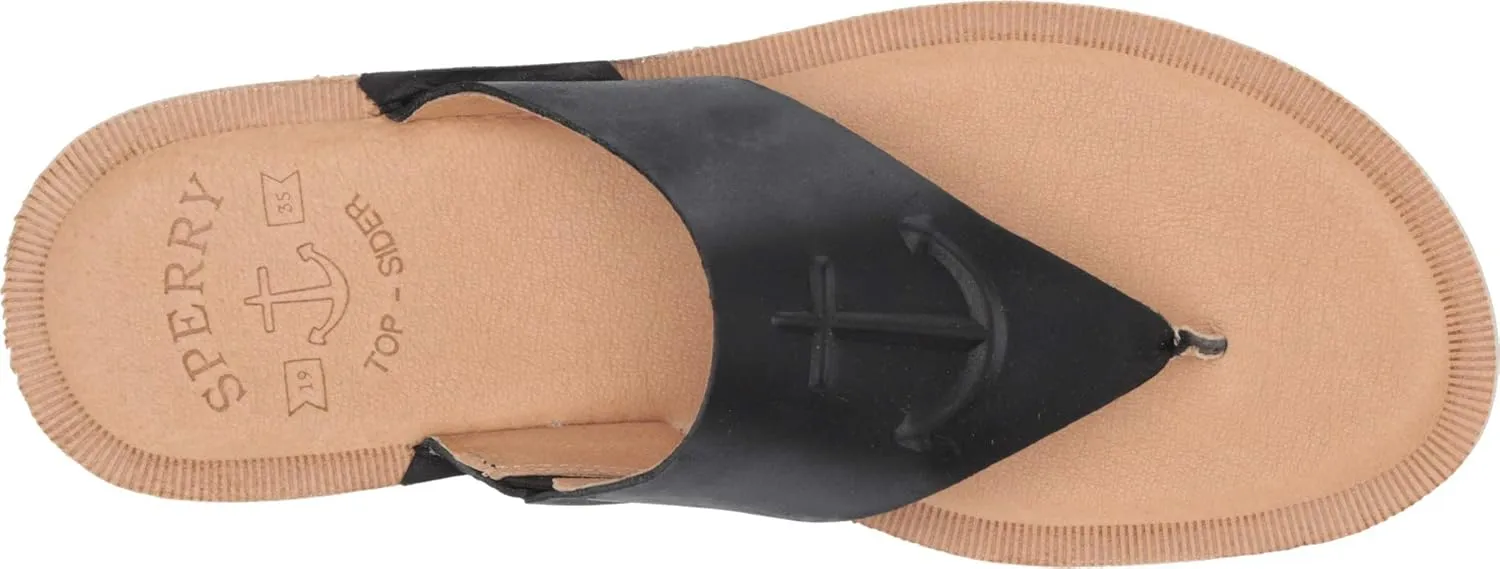 Sperry Women's Seaport Thong Leather Sandal