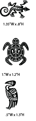 Spirit Animals Simple-Bitty Screen™ Ready-to-Use Stencils