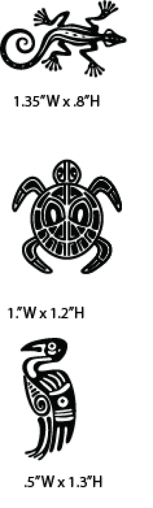 Spirit Animals Simple-Bitty Screen™ Ready-to-Use Stencils