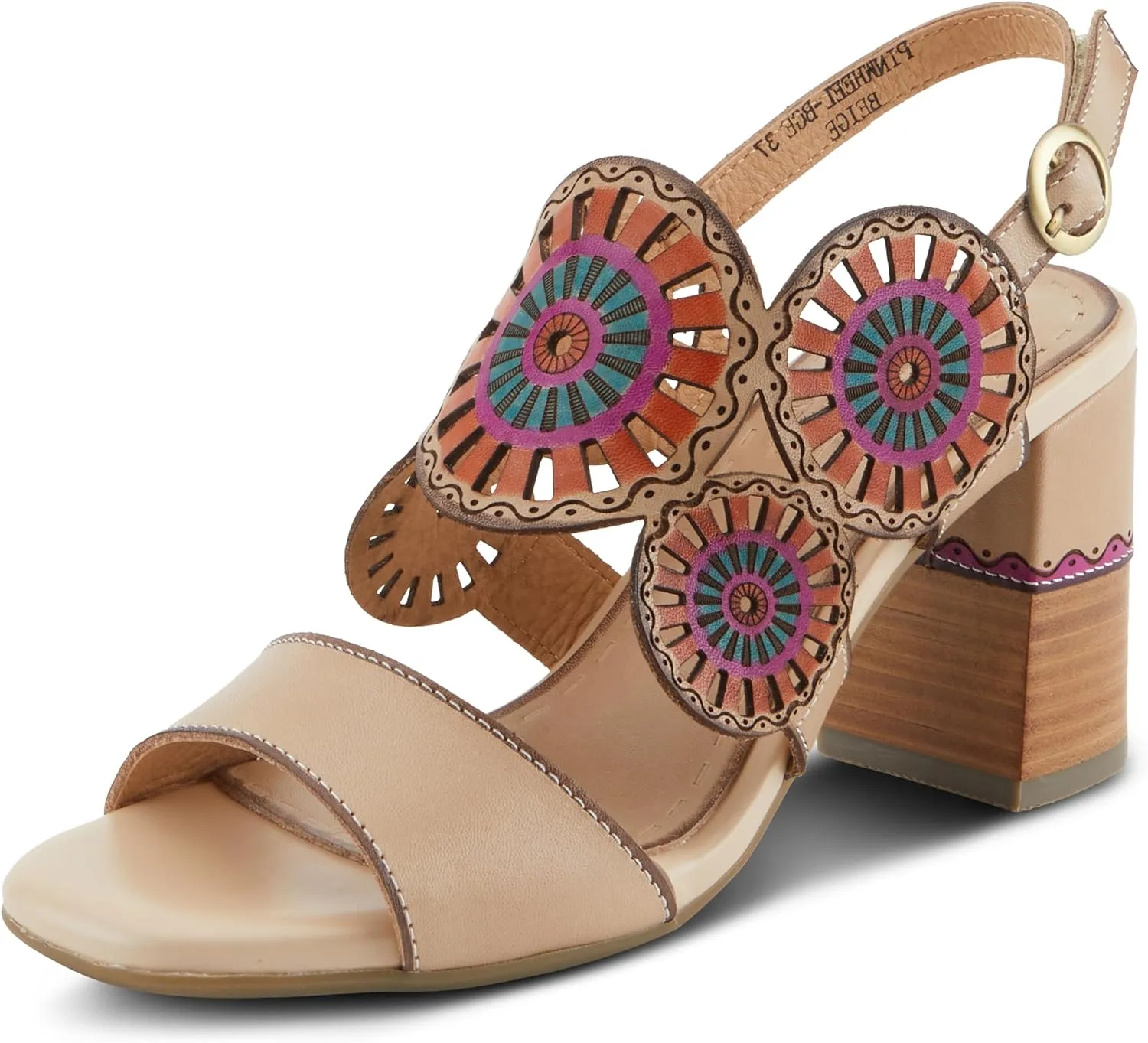Spring Step L'Artiste Women's Pinwheel Sandal