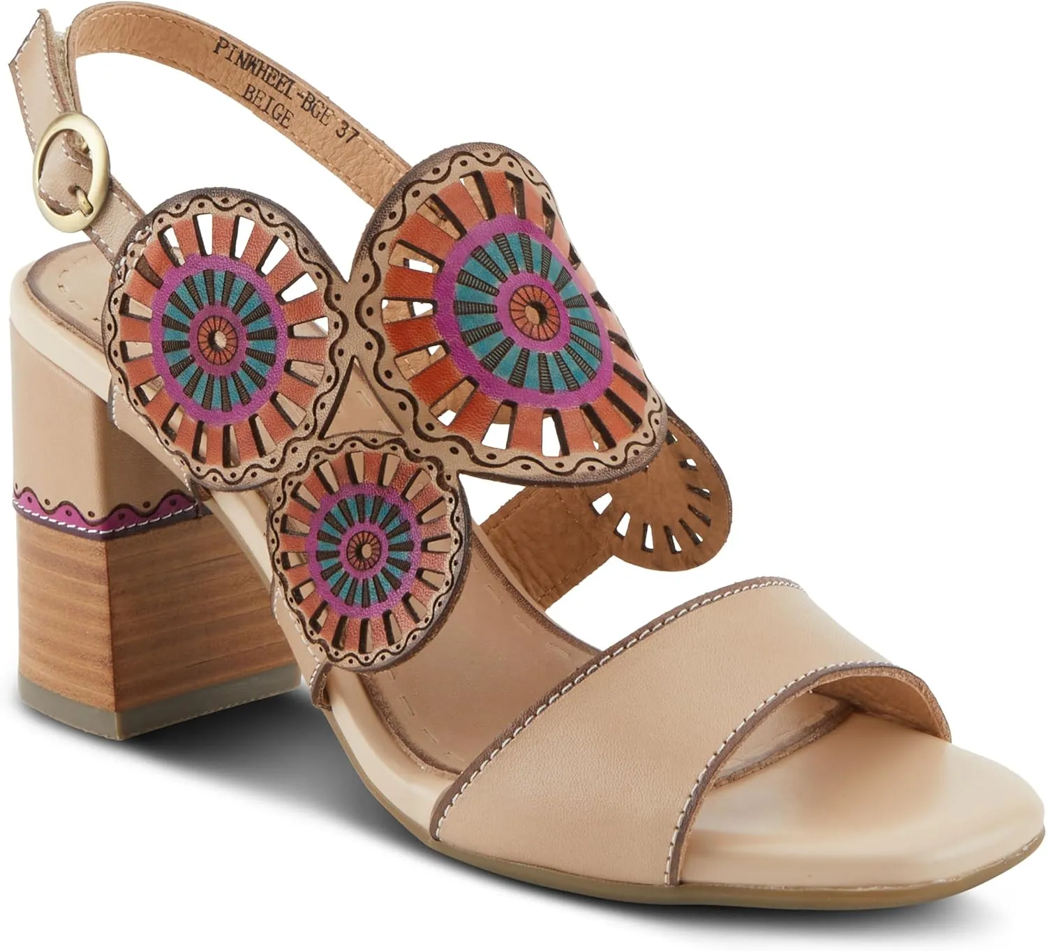 Spring Step L'Artiste Women's Pinwheel Sandal
