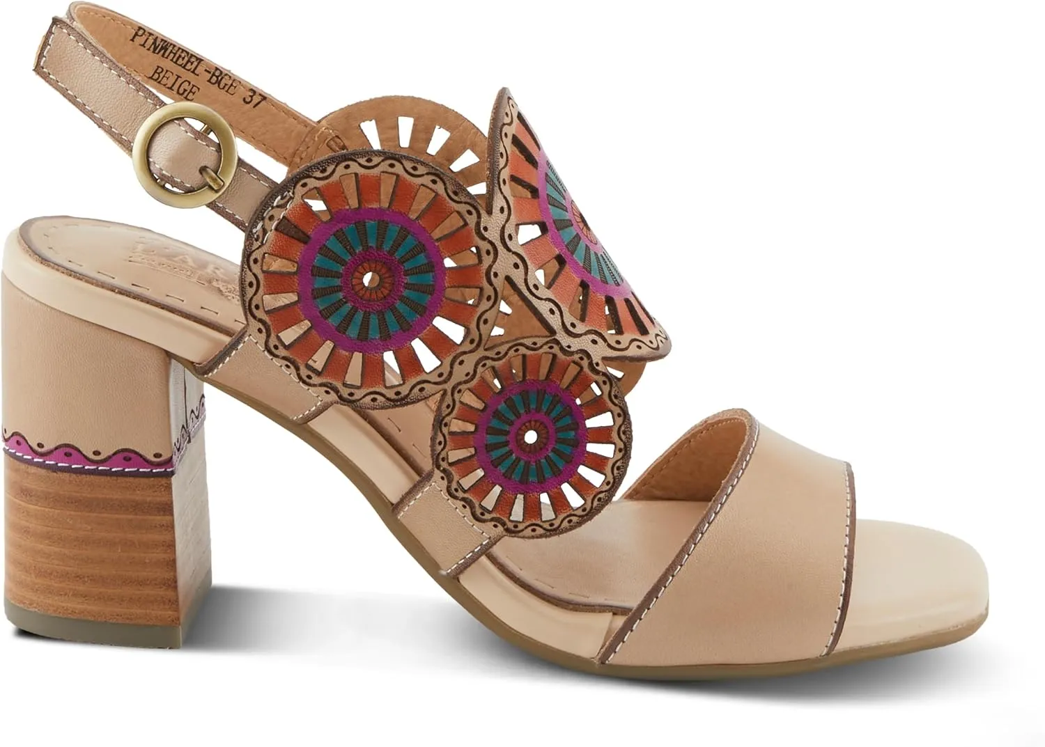 Spring Step L'Artiste Women's Pinwheel Sandal
